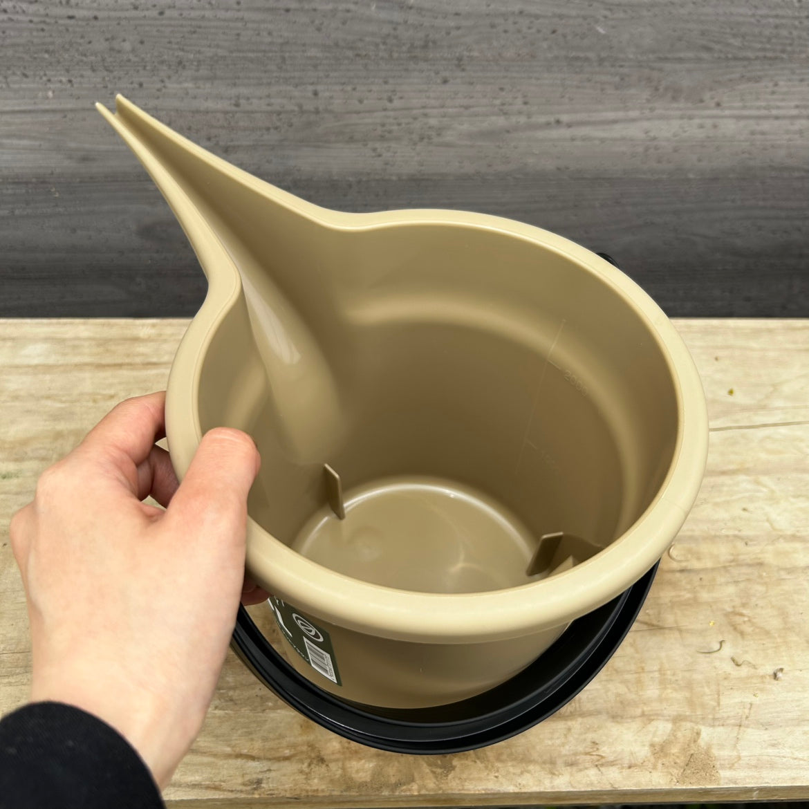 社長直筆サイン入り★ジョウロ　3L　サンドブラウン