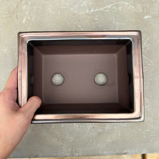 SHITAOBI PLANTER 7 BRONZE