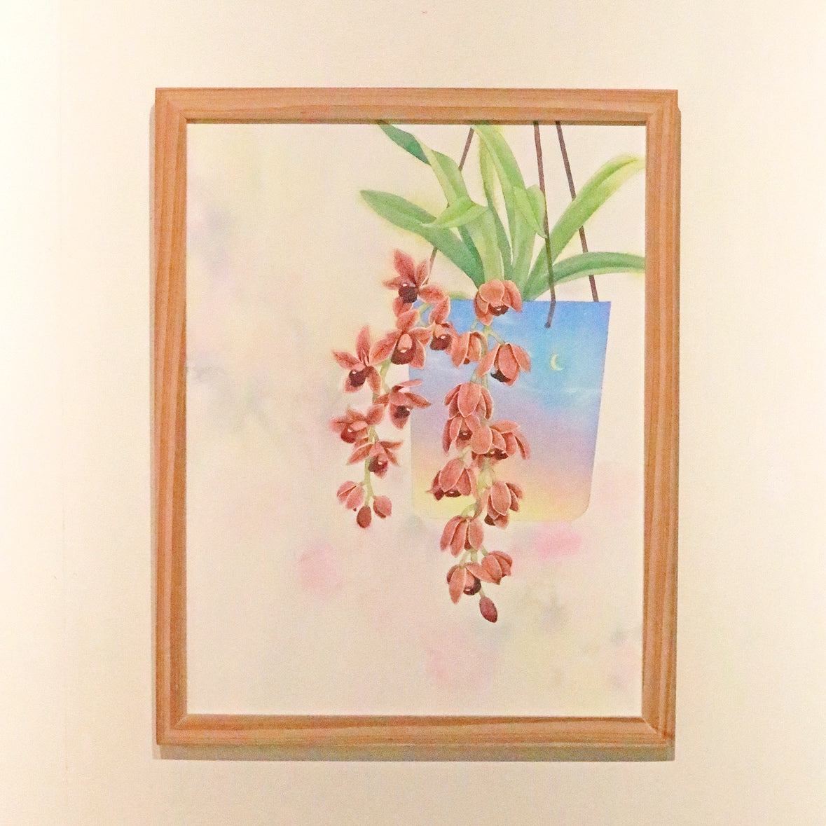 原画★和蘭　フォアゴットンフルーツ　37.5×30cm