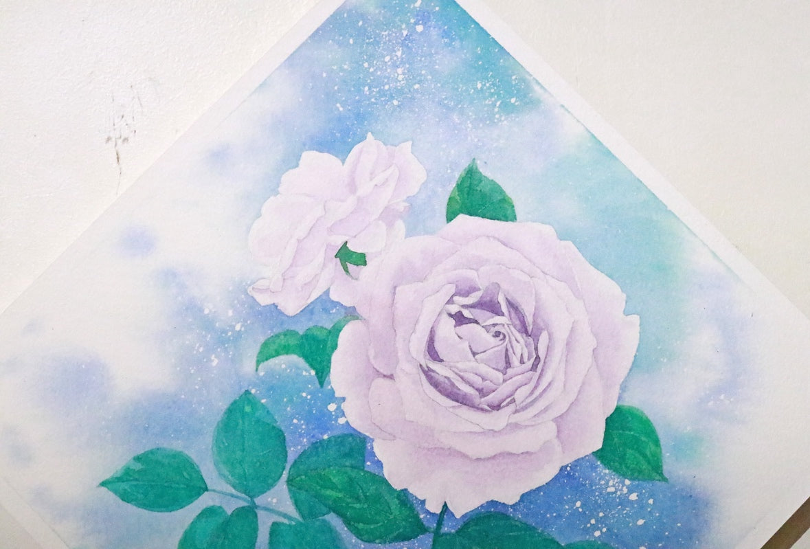 原画★ バラ　20×20cm