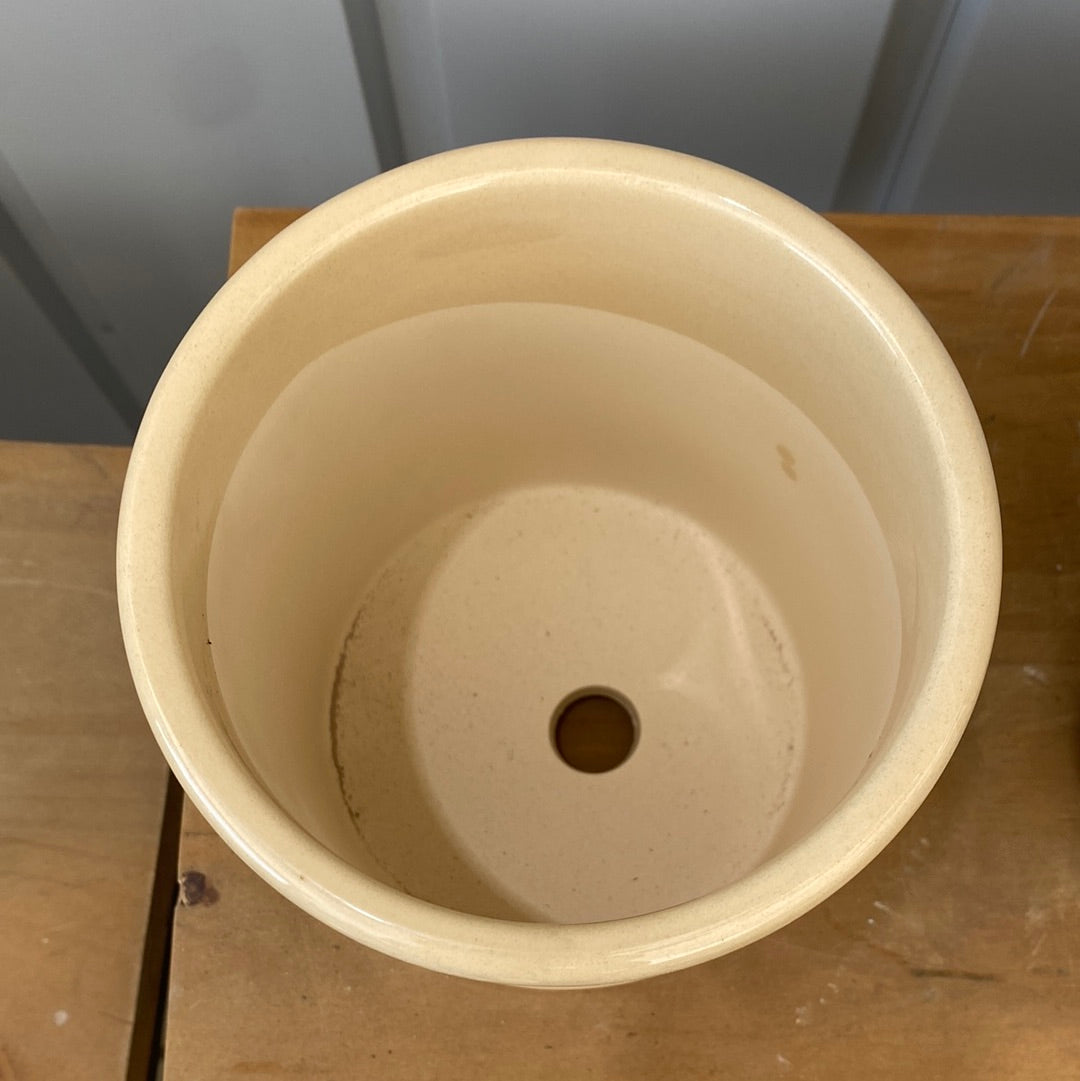WilliamMorris pot /  英国デザイナー ウイリアムモリス陶器鉢 グリーン【Sサイズ】